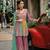 Pure chiffon party wear sharara suit in multi color with embroidery work