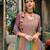 Pure chiffon party wear sharara suit in multi color with embroidery work