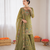 Mahendi art silk thread sequin with sharara suit