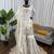 Off white art silk thread sequin with sharara suit
