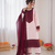 Baby pink crepe thread with sequin salwar suit