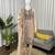 Light peach  chnaderi thread work salwar suit