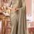 Golden Silk Stylish Embellished Saree With Embroidered Blouse