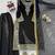 Black georgette thread with sequin palazzo suit