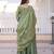Olive green designer kurta sharara set with heavy embroidery and elegant dupatta style