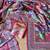 pink digital printed and mirror dola silk saree