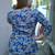 indigo kalamkari handblock printed cotton top