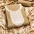 Chikoo jamdani silk blend dress material