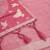 Pink jamdani silk blend dress material
