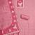 Pink jamdani silk blend dress material