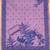 Purple jamdani silk blend dress material