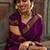 Rani art silk saree with blouse
