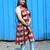 rust kalamkari halter_neck kurti