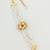 gold floral kundan bracelet