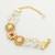 traditional pearl kundan bracelet