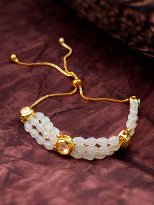 crystal kundan slider bracelet 1