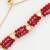 ruby red crystal kundan bracelet
