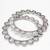 oxidized coin motif bangle set