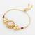 rose stone kundan bracelet