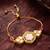 rose stone kundan bracelet