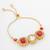 ruby red kundan bracelet