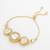 hexagonal kundan statement bracelet