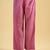 Women's orchid pink striped kurta set with dupatta
