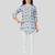  cotton blend printed short kurti