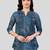  cotton blend printed short kurti
