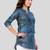  cotton blend printed short kurti