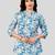  cotton blend printed short kurti