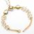 white beaded kundan haathphool
