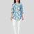  cotton blend printed short kurti