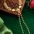 white beaded kundan haathphool