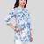  cotton blend printed short kurti