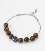 evil eye box chain bracelet
