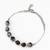 grey stone box chain bracelet