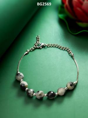 grey stone box chain bracelet 4