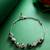 grey stone box chain bracelet