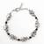 oxidized elephant motif bracelet