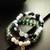 mint green black bracelet set