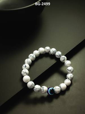 white marble evil eye bracelet 4
