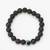 black lava evil eye bracelet