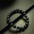 black lava evil eye bracelet
