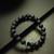 black lava evil eye bracelet