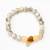 white stone gold bracelet