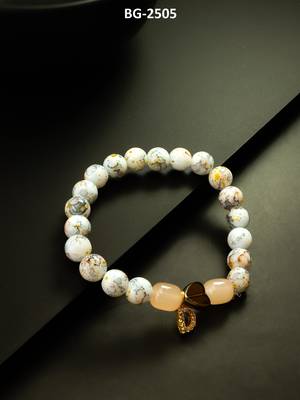 white stone gold bracelet 4
