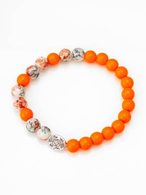 orange symbol charm bracelet 3