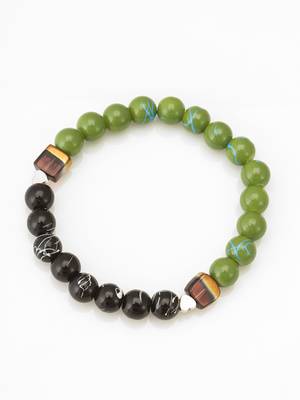 dual tone green bracelet 3
