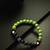 dual tone green bracelet